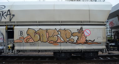 Graffiti Train - Photo by Hall3rOT