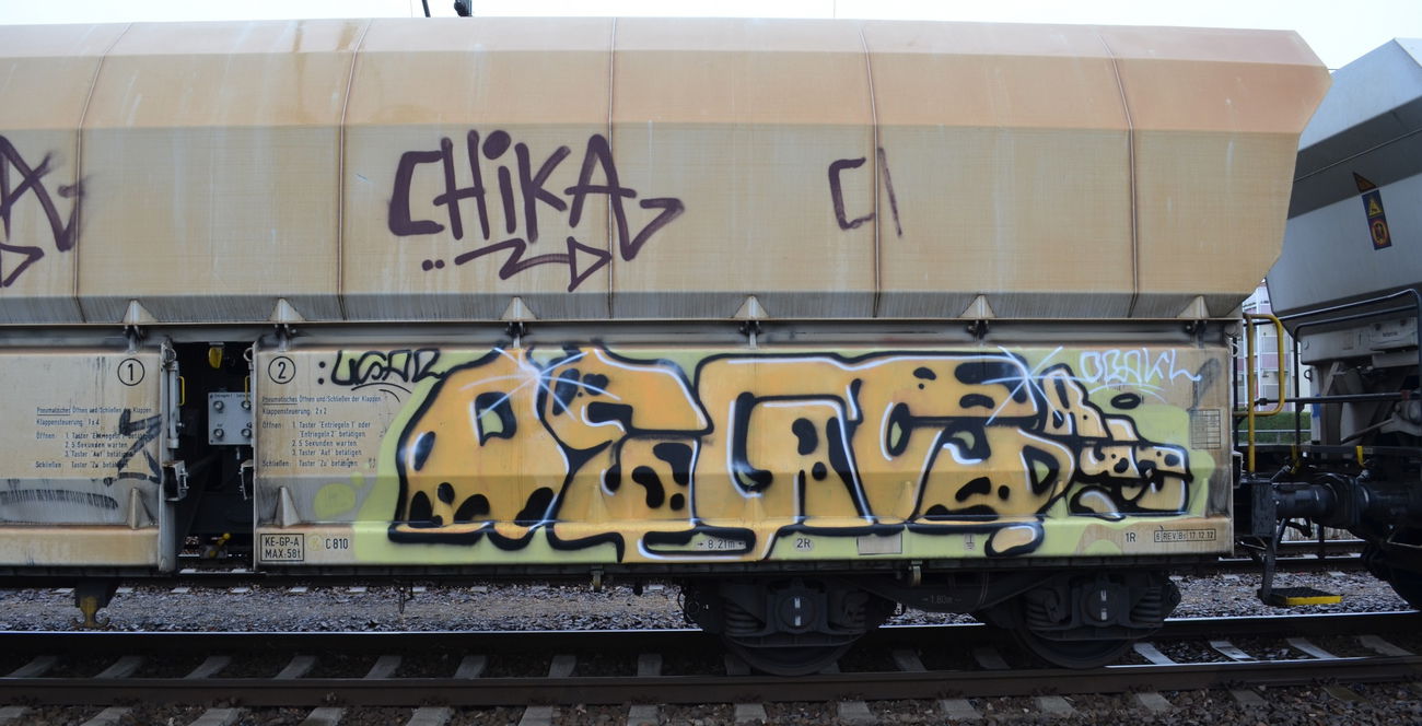 Graffiti Train - Photo by Hall3rOT