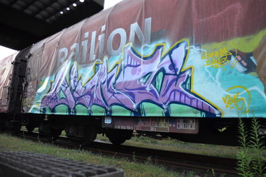 Graffiti Train - Photo by Hall3rOT (2016)