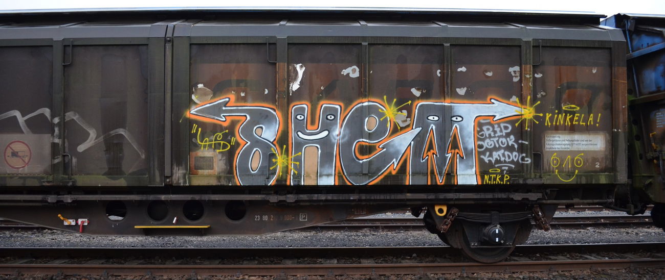 Graffiti Train - Photo by Hall3rOT - SHEM