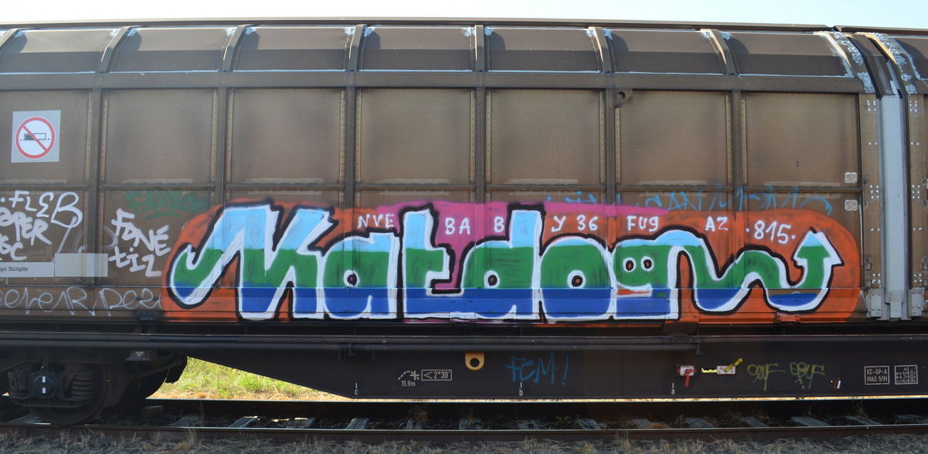 Graffiti Train - Photo by Hall3rOT - KATDOG (2015)