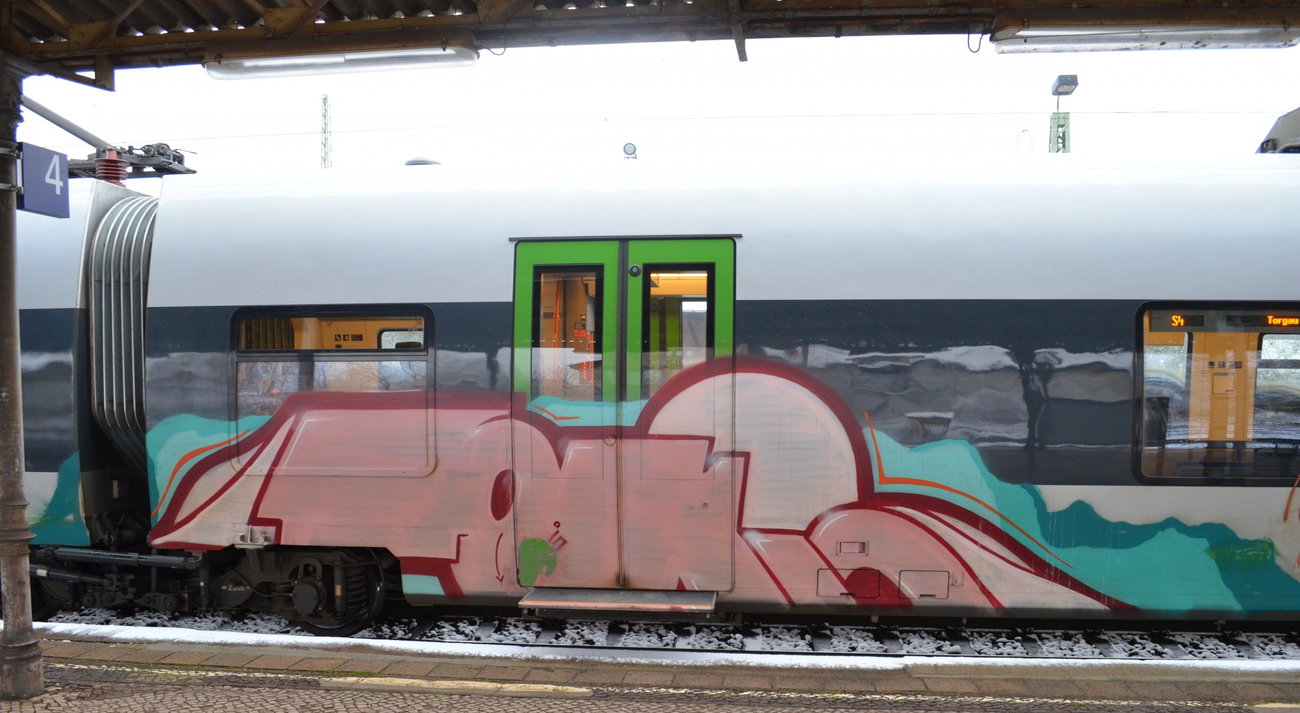 Graffiti Train - Photo by Hall3rOT - TOKIO (2014)