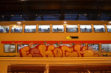Graffiti Train - Photo by Hall3rOT - ECHOGK (2016)