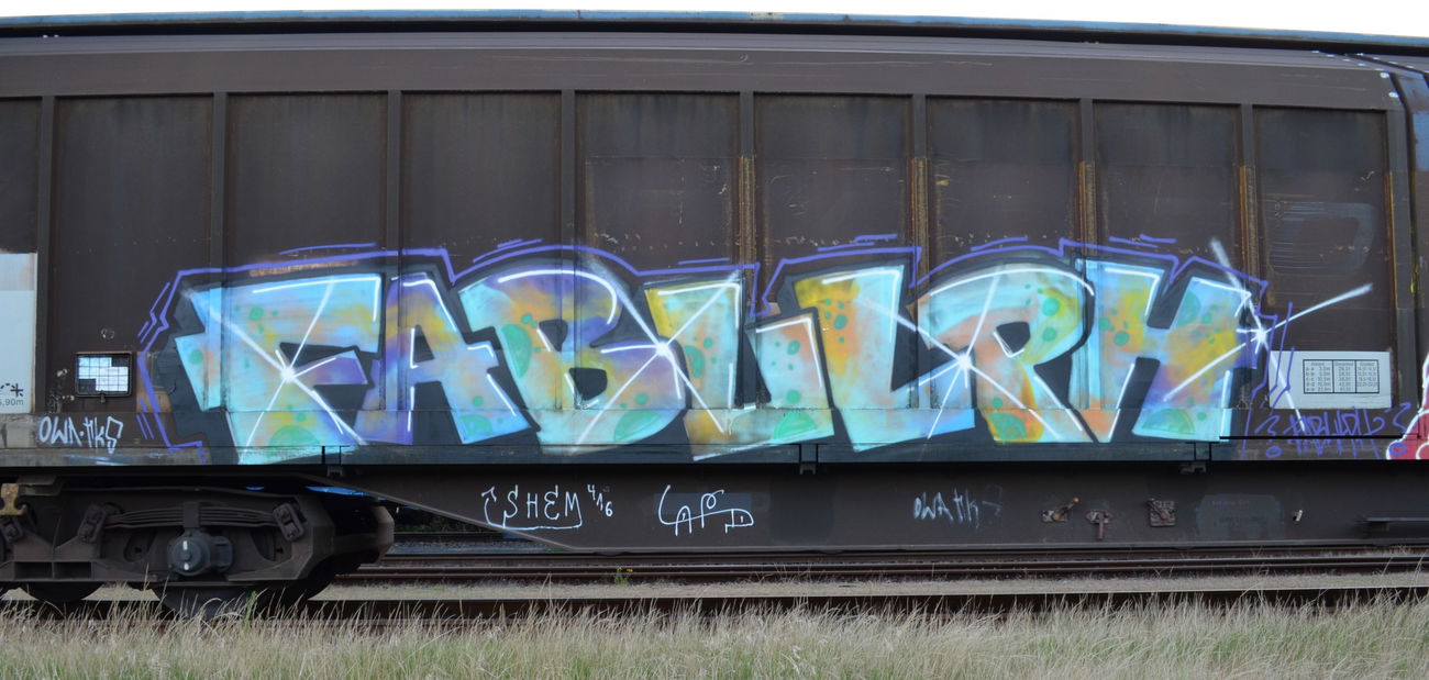 Graffiti Train - Photo by Hall3rOT - FABU, ULPH