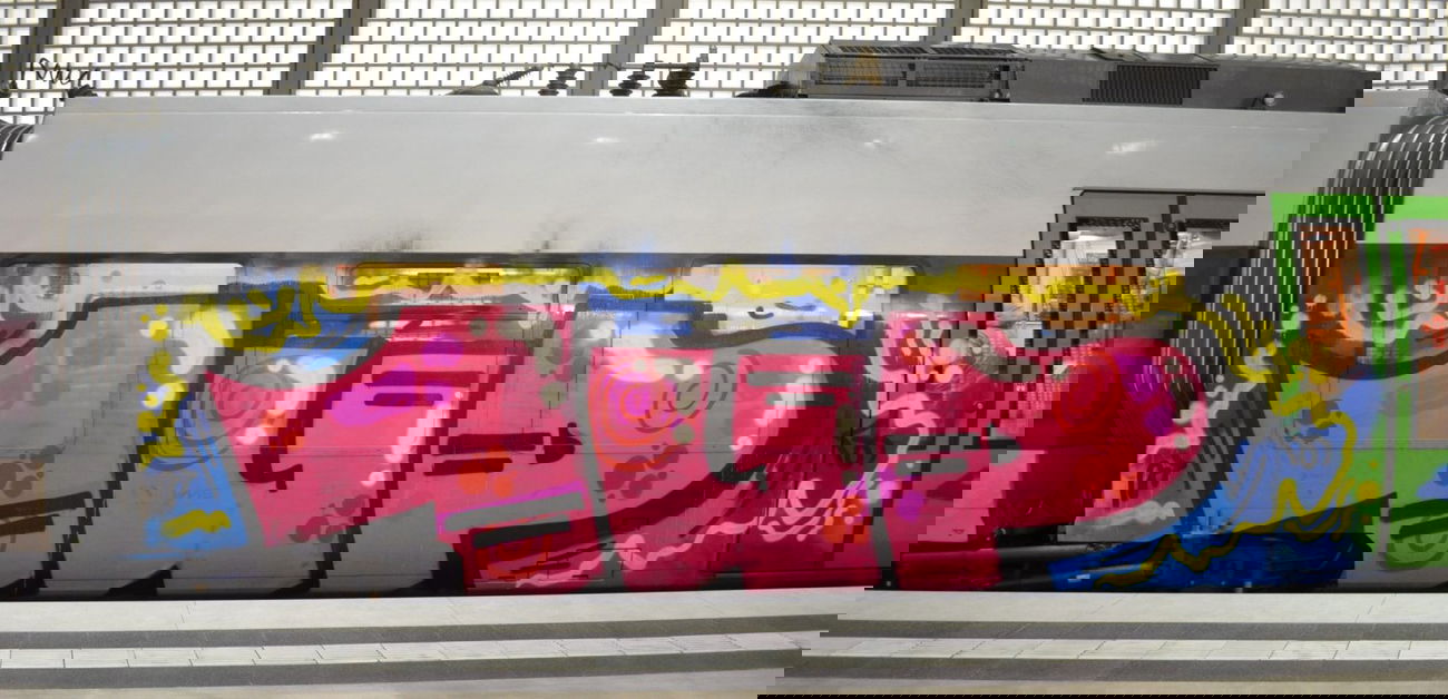 Graffiti Train - Photo by Hall3rOT - 1UP