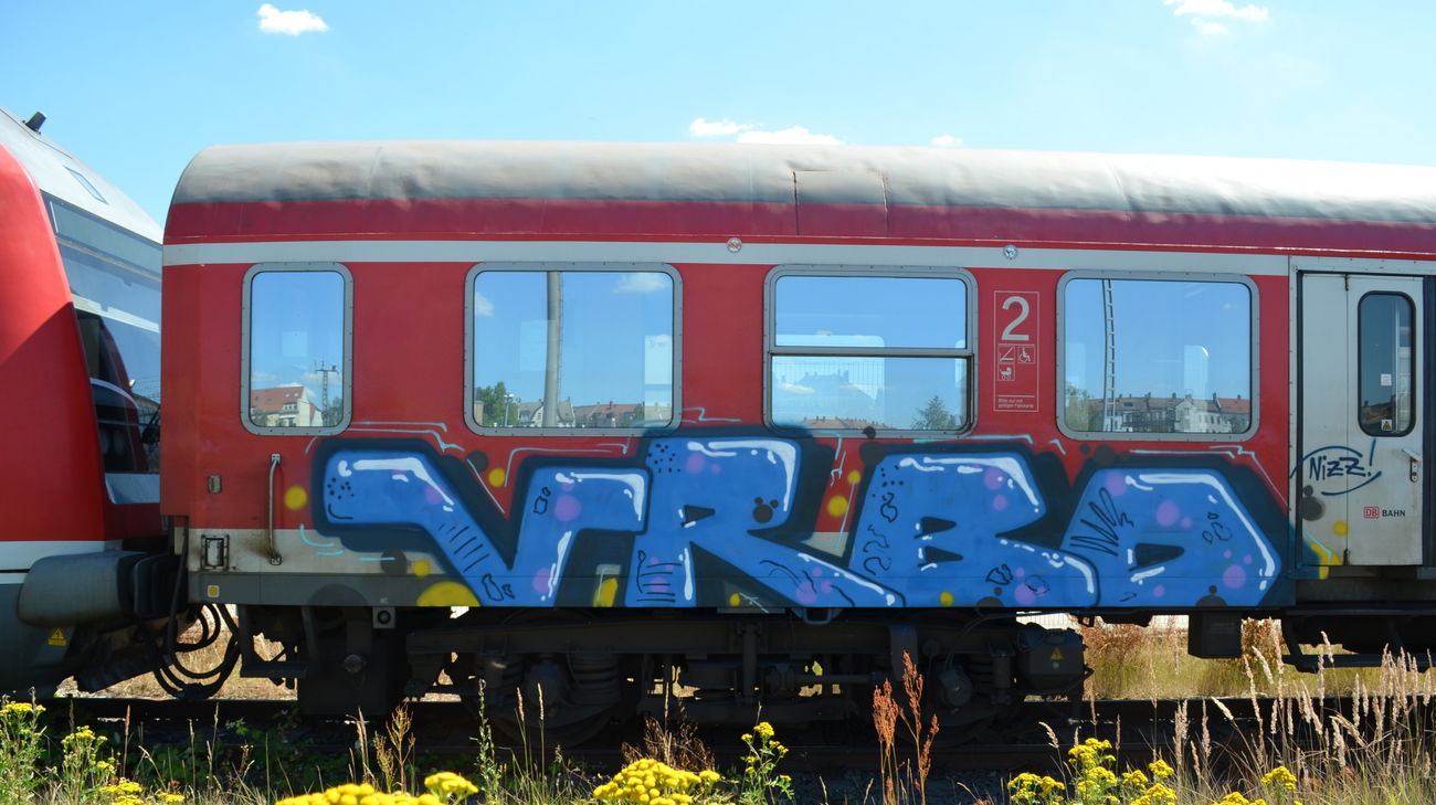 Graffiti Train - Photo by Hall3rOT - VRBO