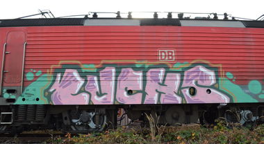 Graffiti Train - Photo by Hall3rOT - LUCHS