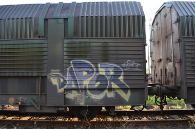 Graffiti Train - Photo by Hall3rOT - DAPOR