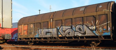 Graffiti Train - Photo by Hall3rOT - 059