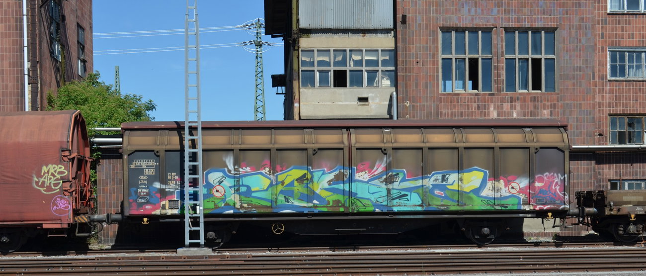Graffiti Train - Photo by Hall3rOT - FAKT