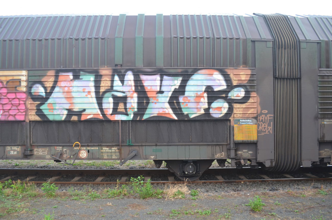 Graffiti Train - Photo by Hall3rOT - HAYF