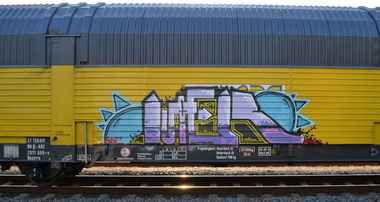 Graffiti Train - Photo by Hall3rOT - SBE (2016)