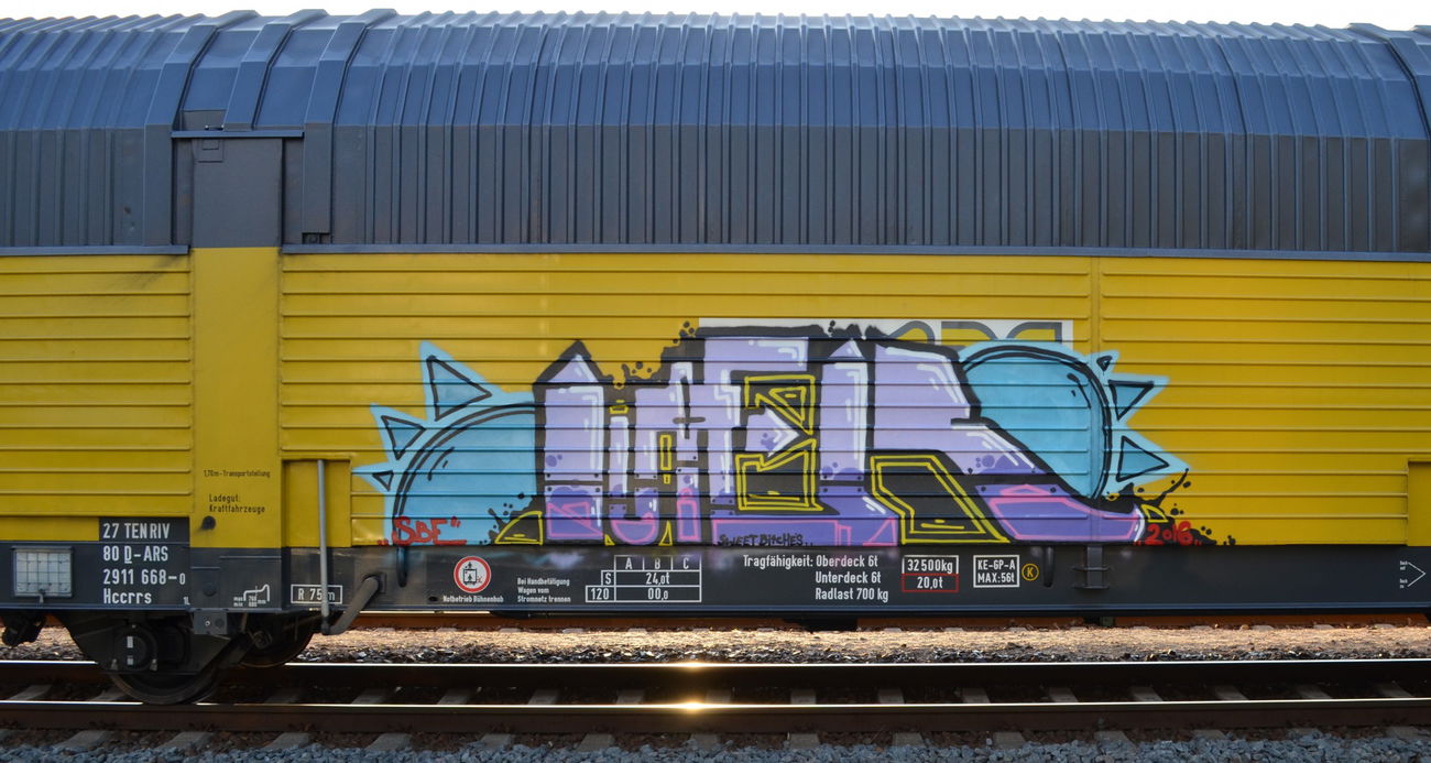 Graffiti Train - Photo by Hall3rOT - SBE (2016)