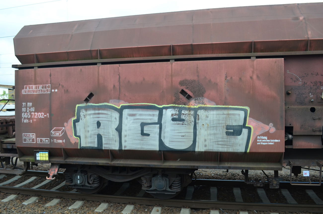 Graffiti Train - Photo by Hall3rOT - RGUE
