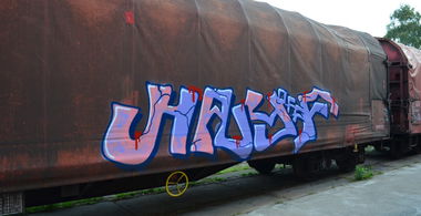 Graffiti Train - Photo by Hall3rOT - HAYF