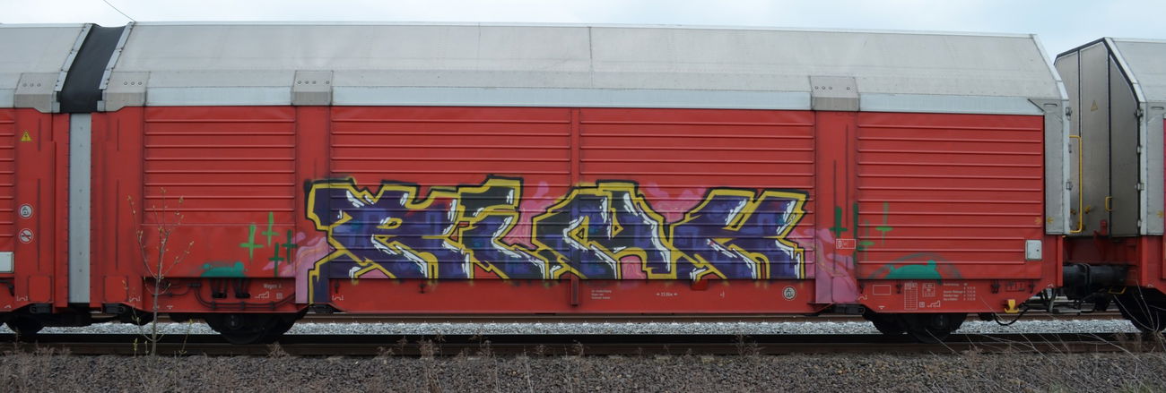 Graffiti Train - Photo by Hall3rOT - RINK