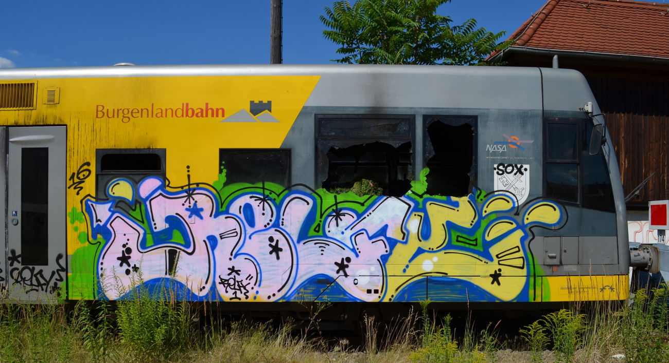 Graffiti Train - Photo by Hall3rOT - RELFY