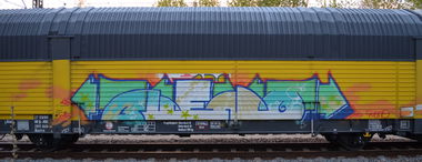 Graffiti Wall - Photo by Hall3rOT - BUENO (2015)