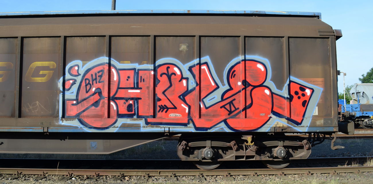 Graffiti Train - Photo by Hall3rOT - CHILE