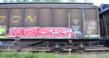 Graffiti Train - Photo by Hall3rOT - MUKY