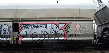 Graffiti Train - Photo by Hall3rOT