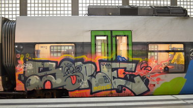 Graffiti Train - Photo by Hall3rOT - SORE