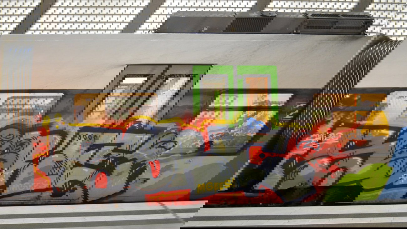 Graffiti Train - Photo by Hall3rOT - SORE