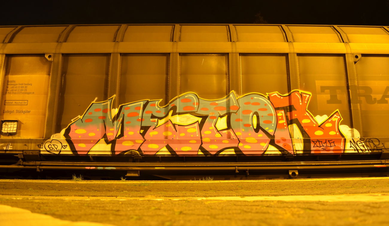 Graffiti Train - Photo by Hall3rOT - METOR