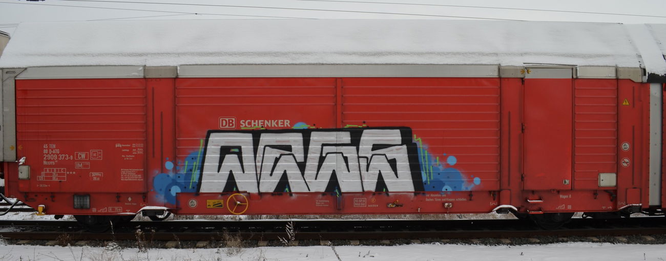 Graffiti Train - Photo by Hall3rOT - ORGS