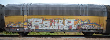 Graffiti Train - Photo by Hall3rOT