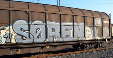 Graffiti Train - Photo by Hall3rOT - SOREN
