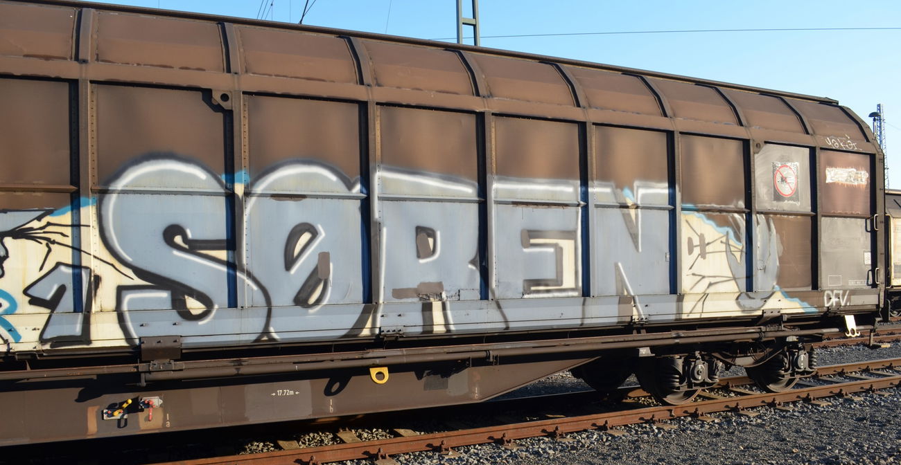 Graffiti Train - Photo by Hall3rOT - SOREN