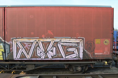 Graffiti Train - Photo by Hall3rOT - VTG