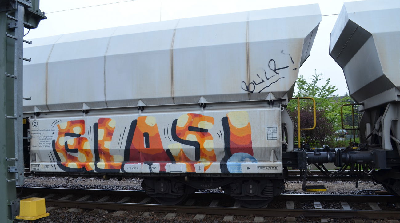 Graffiti Train - Photo by Hall3rOT - GLAS