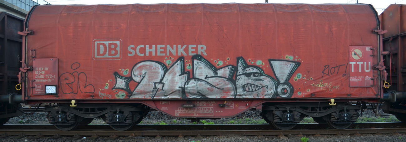 Graffiti Train - Photo by Hall3rOT