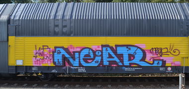 Graffiti Train - Photo by Hall3rOT - NEIAR, KNR