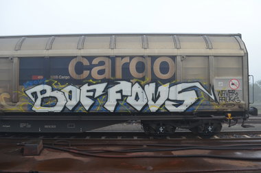 Graffiti Train - Photo by Hall3rOT - BOF, FOVS