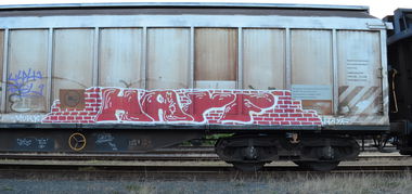 Graffiti Train - Photo by Hall3rOT - HAY.F