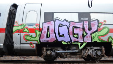 Graffiti Train - Photo by Hall3rOT - OGGY