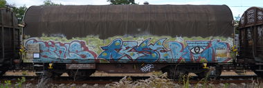 Graffiti Train - Photo by Hall3rOT