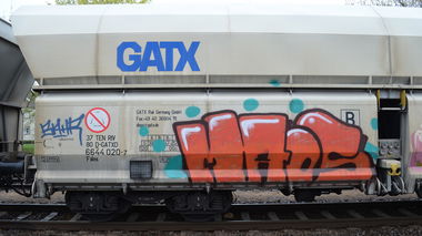 Graffiti Train - Photo by Hall3rOT - MAOS