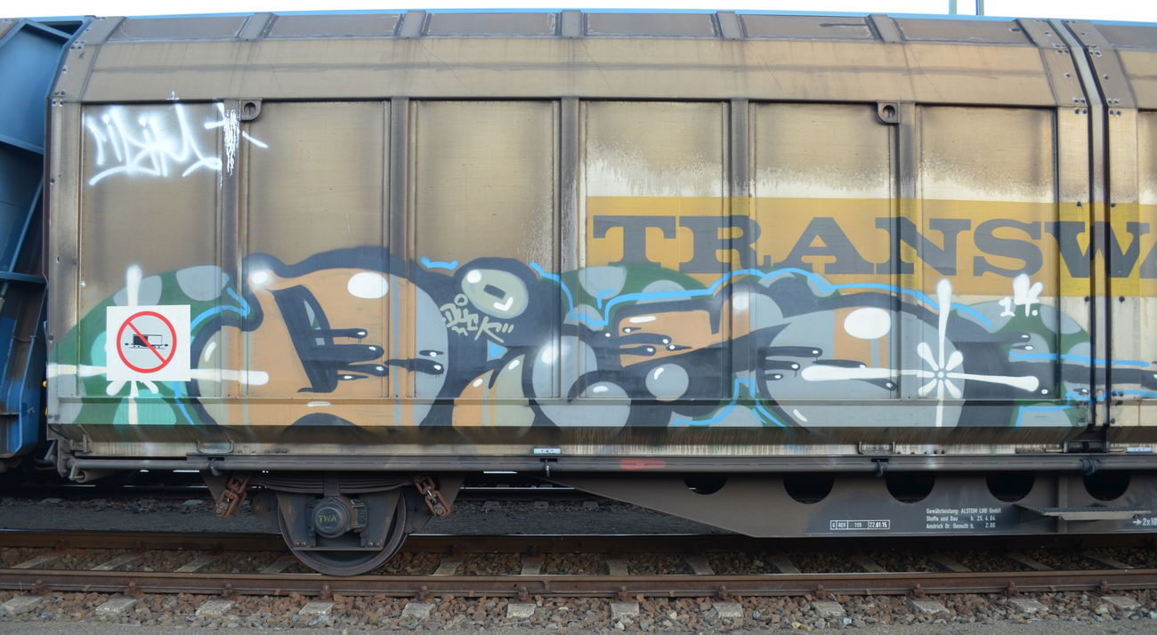 Graffiti Train - Photo by Hall3rOT - DUCK (2014)