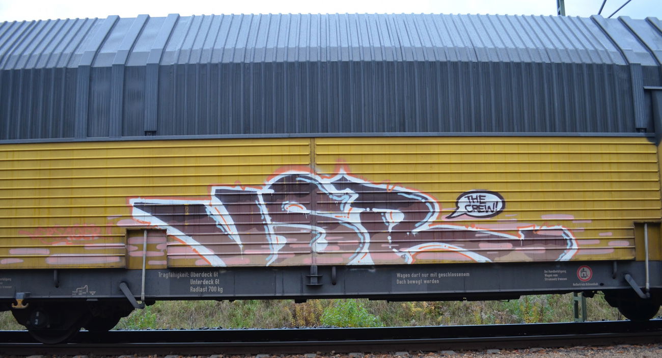 Graffiti Train - Photo by Hall3rOT - VSR, THE, CREW