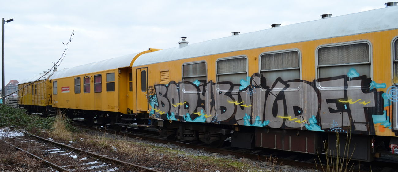 Graffiti Train - Photo by Hall3rOT - BODY, BUILDER, WS (2015)
