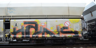 Graffiti Train - Photo by Hall3rOT - HAINS