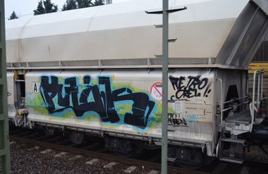 Graffiti Train - Photo by Hall3rOT