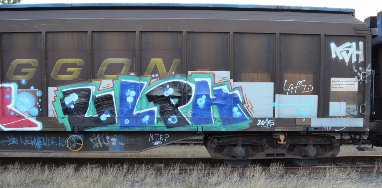 Graffiti Train - Photo by Hall3rOT - ULPH