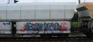 Graffiti Train - Photo by Hall3rOT