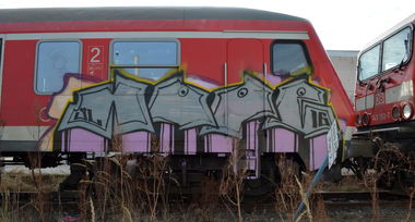 Graffiti Train - Photo by Hall3rOT - HOPE