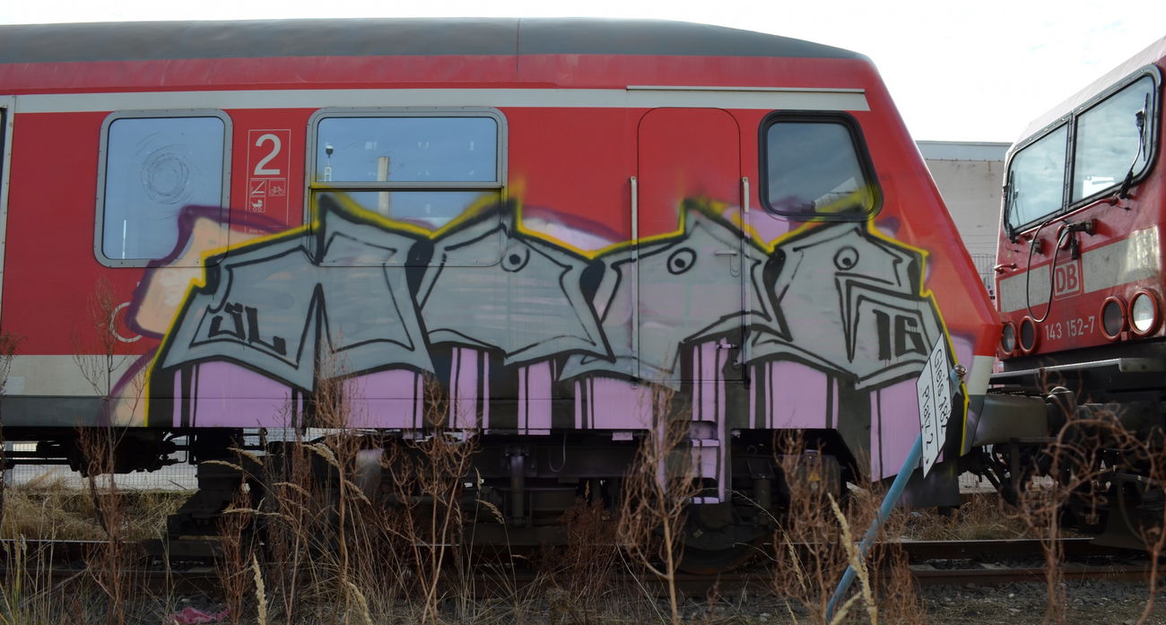 Graffiti Train - Photo by Hall3rOT - HOPE